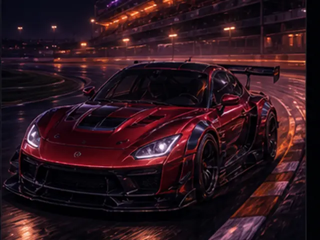 Stylized time attack visual representing Honda #21 Hardrace/JDMYard Civic WTAC in the Forza Horizon car list; original FH6Hub template, not an official game screenshot.